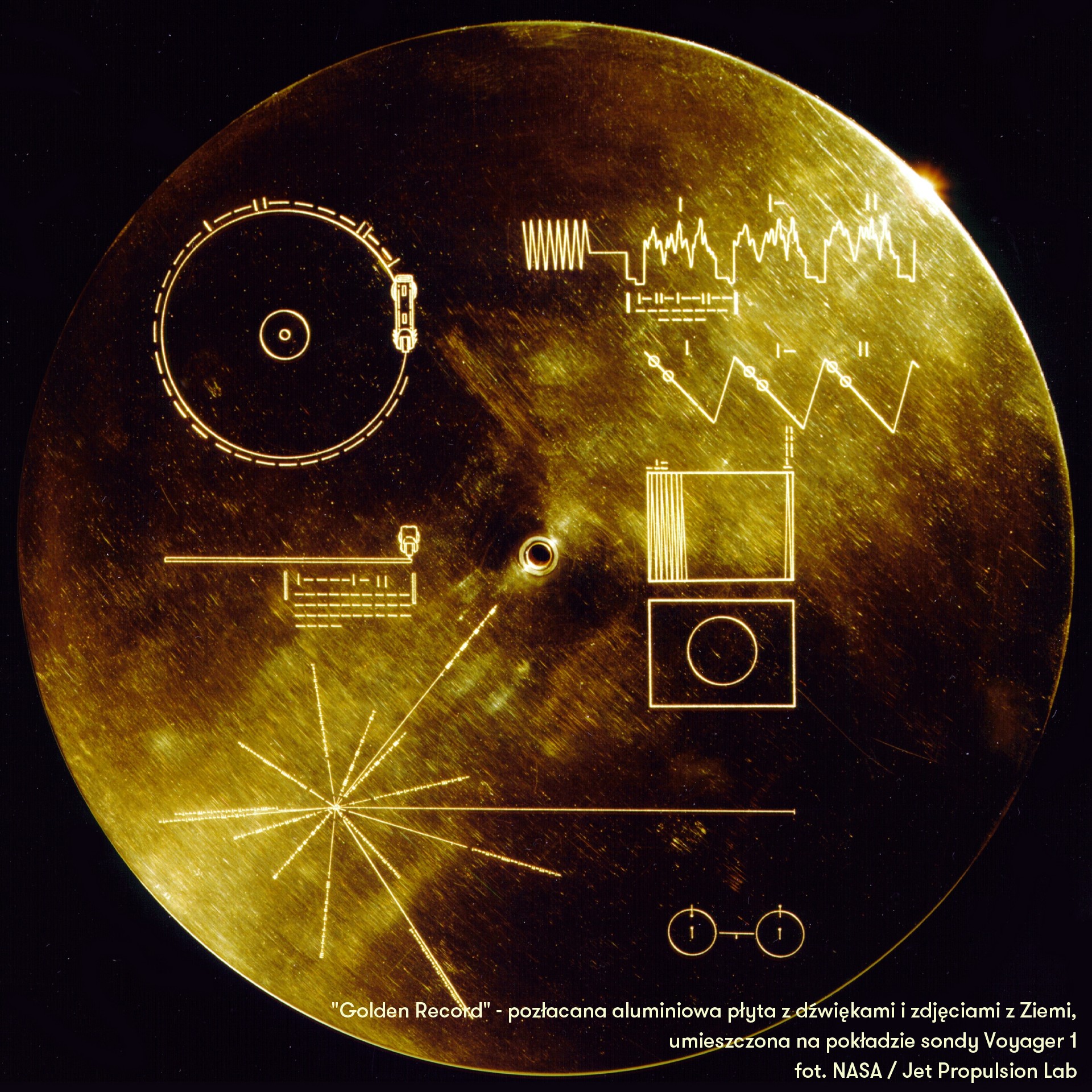 Golden Record z sondy kosmicznej Voyager 1