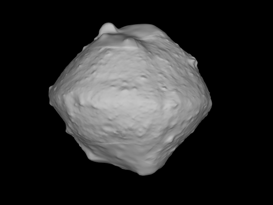 Model asteroidy Ryugu